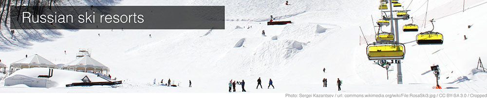 Russia ski resorts