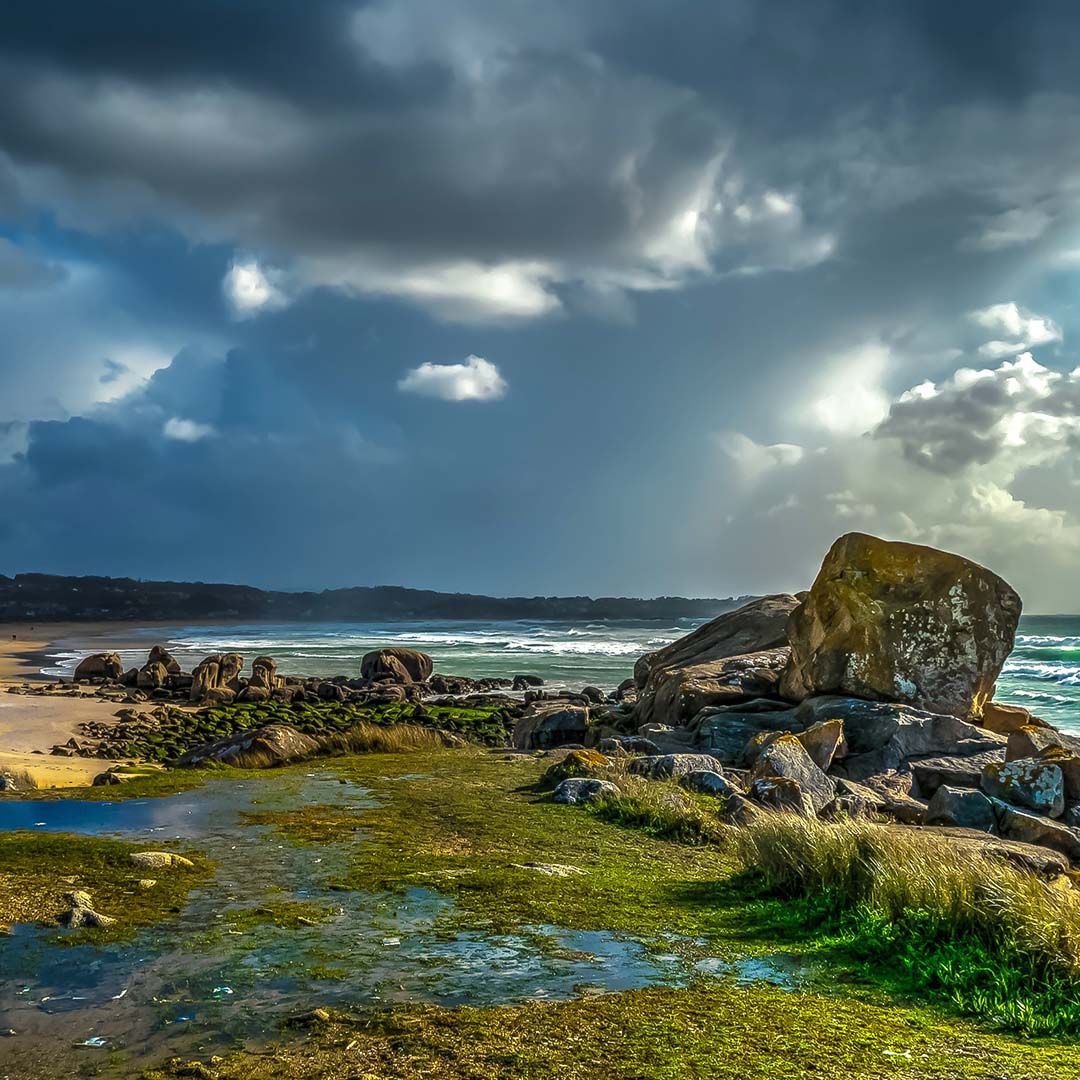 Atlantic coast of Spain