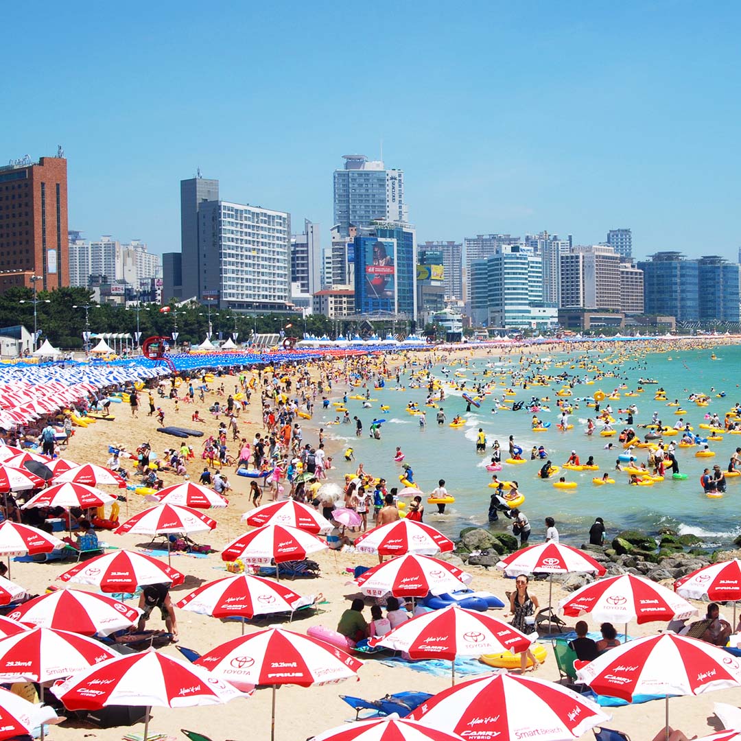 Beach resorts in Korea