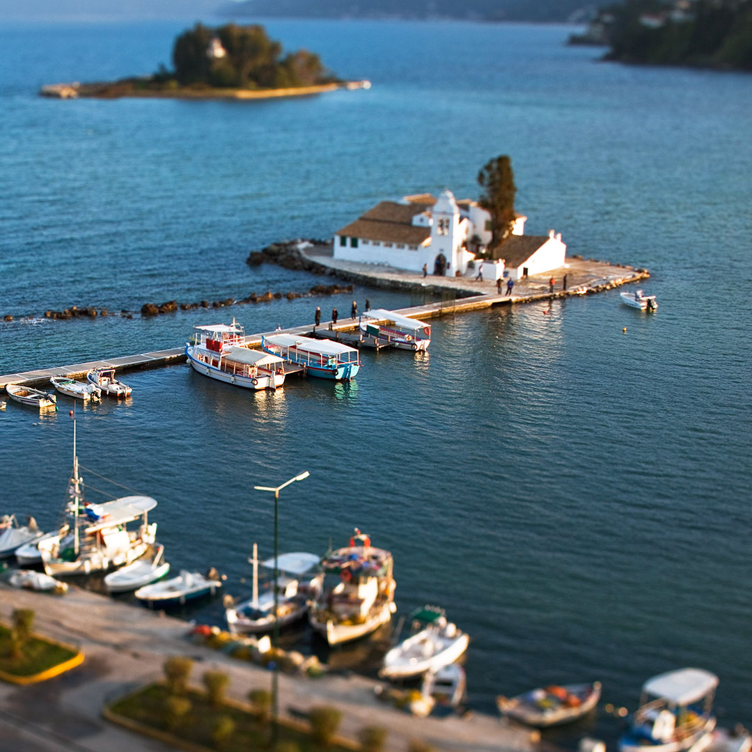 Ionian coast of Greece