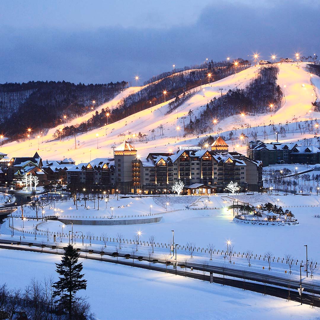 Ski resorts in Korea