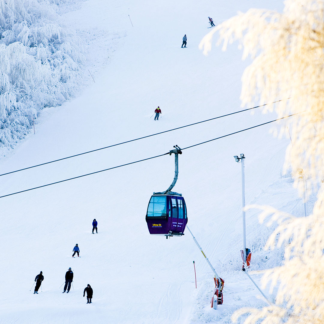Ski resorts in Sweden